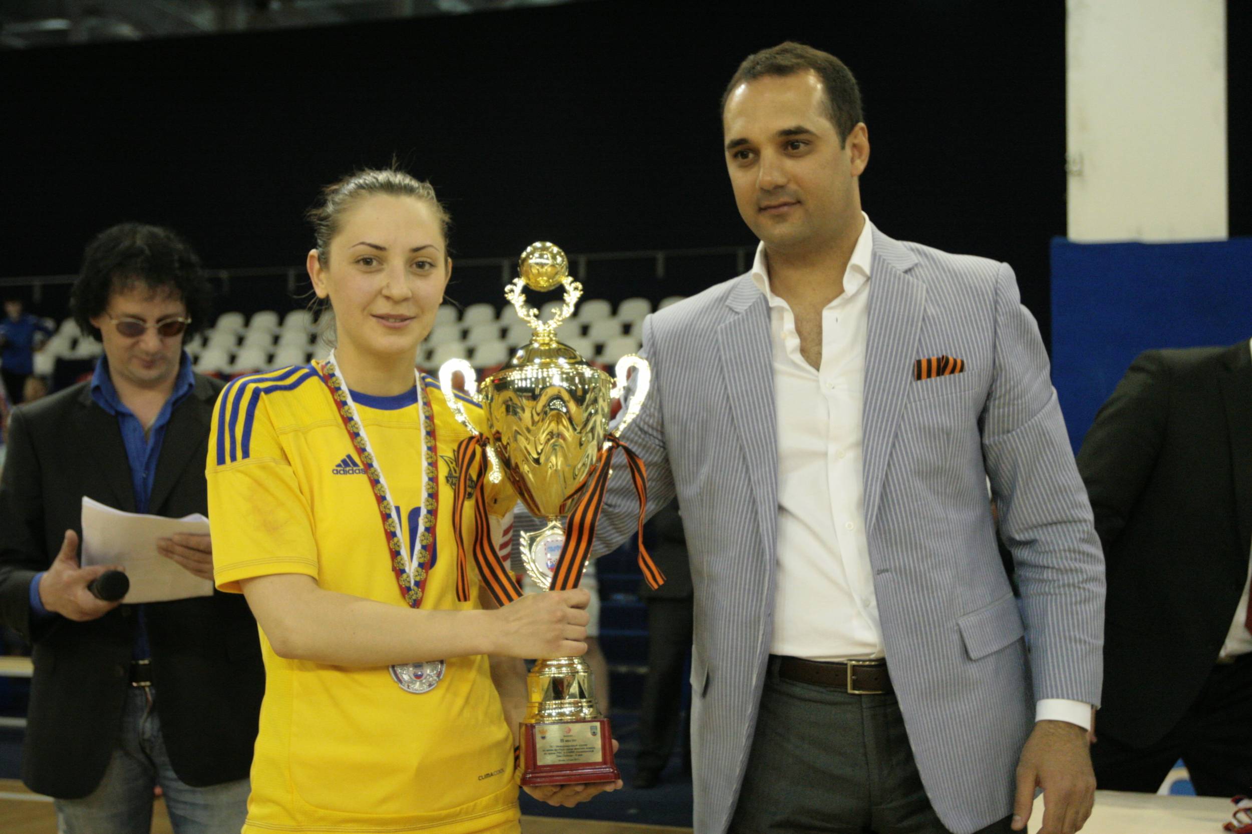 посвященный 9 мая 2013, женский футзал, Международный женский турнир, мини-футбол, женская сборная Украины, женская сборная России