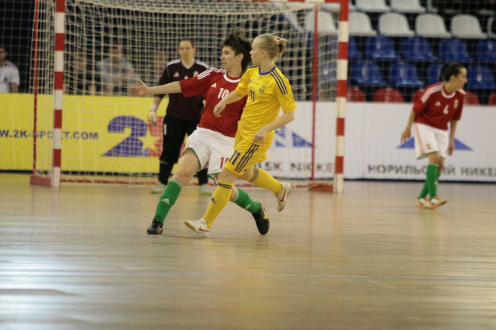 посвященный 9 мая 2013, женский футзал, Международный женский турнир, мини-футбол, женская сборная Украины, женская сборная России