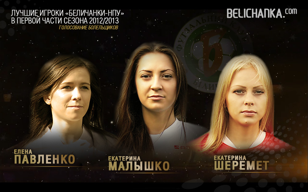 Беличанка, АМФУ, НПУ, женский футзал, Лучший игрок 2012/2013, женский мини-футбол