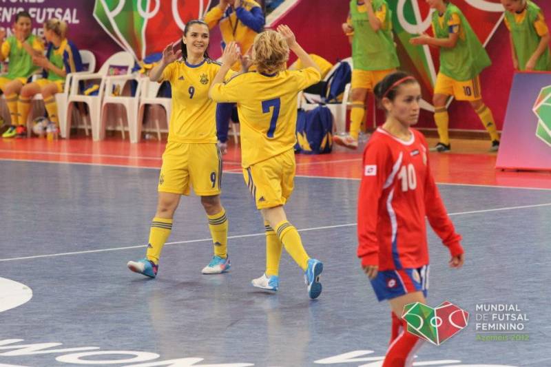 Титова Юлия, Горобец Алина, сборная Украины, Лагуна УОР, женский футзал, женский мини-футбол